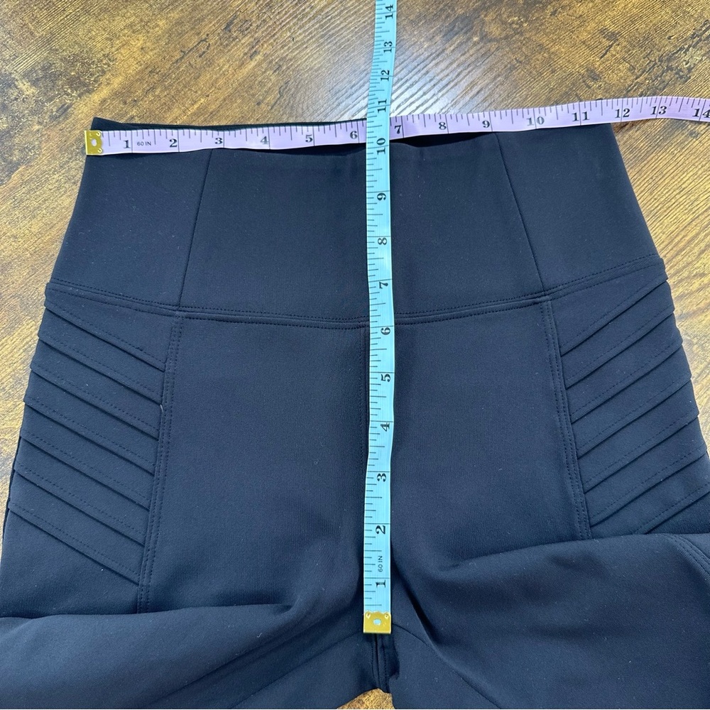 Athleta Black Delancy Moto Tights XS - Picture 9 of 15